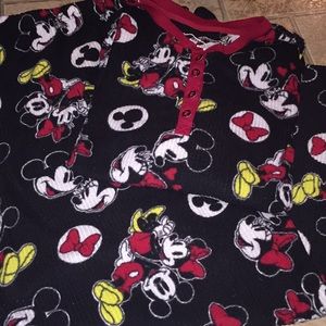 Mickey and Minnie Pajama Set